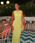 Giselle maxi - lemon