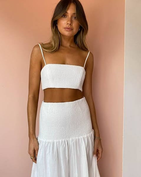 Diana Smocked Maxi set
