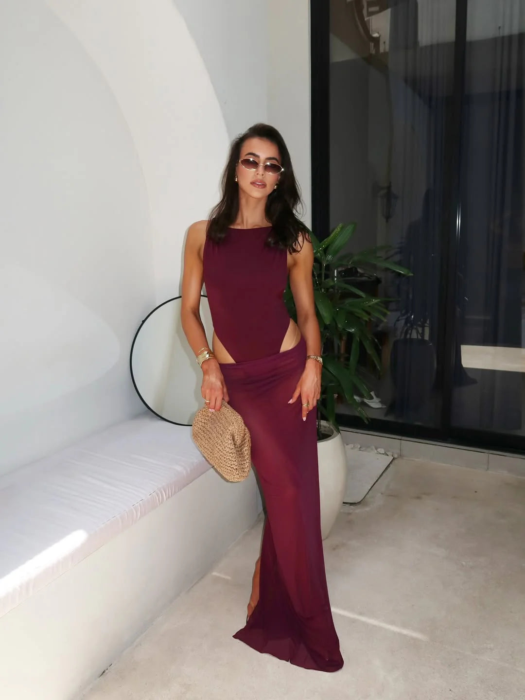 Monaco Set - Burgundy
